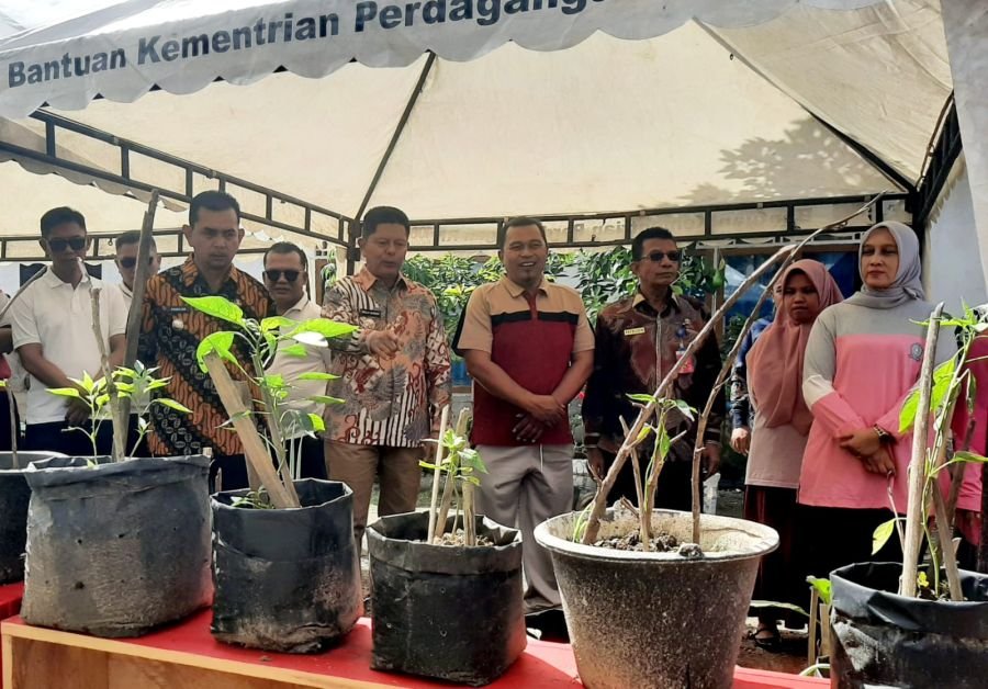 Bupati Welly Tinjau Nagari Alahan Mati Wakili Pasaman Penilaian PKK Tingkat Provinsi Sumbar