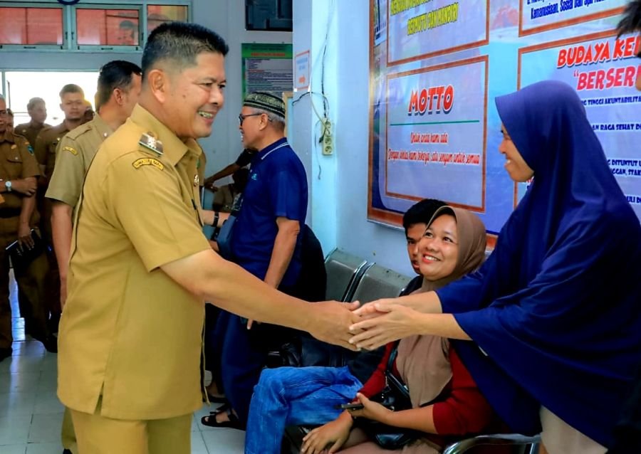 Bupati Welly Tinjau Pelaksanaan Progul Yankes Gratis, Tekankan Peningkatan Layanan Kesehatan RS TIB