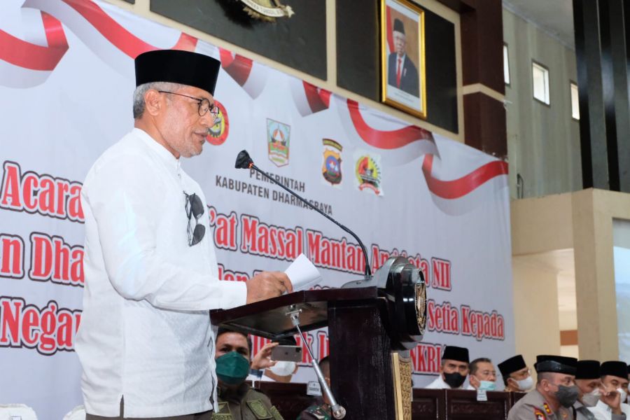 Cabut Bai'at Massal Ex NII di Dharmasraya, Kadensus 88 AT Polri: Jumlah Paling Besar yang Dilakukan