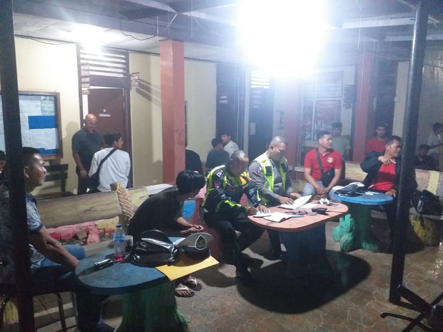 Cegah Gangguan Kamtibmas, Polsek Sungai Rumbai Polres Dharmasraya Gelar KRYD