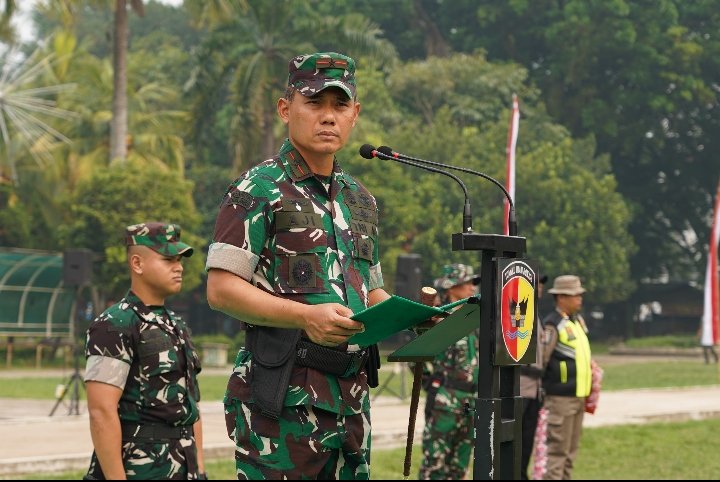 Danrem 032/Wbr : Karya Bakti Skala Besar Sarana Memperkuat Kemanunggalan TNI dan Rakyat 