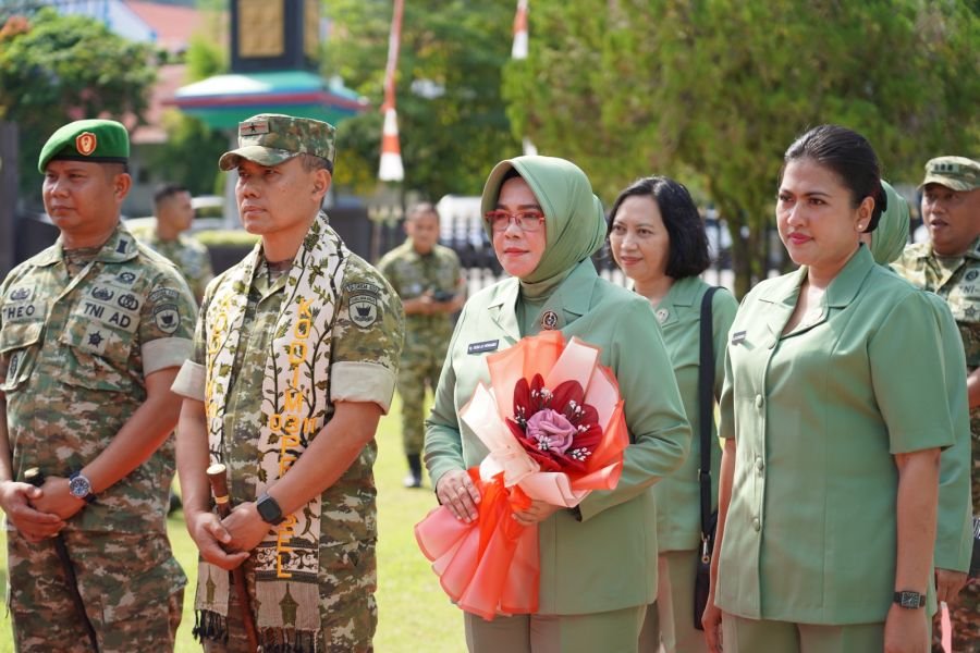 Danrem 032/Wbr Kunjungi Kodim 0311/Pessel Apresiasi Dedikasi Prajurit Dukung Pembangunan Nasional