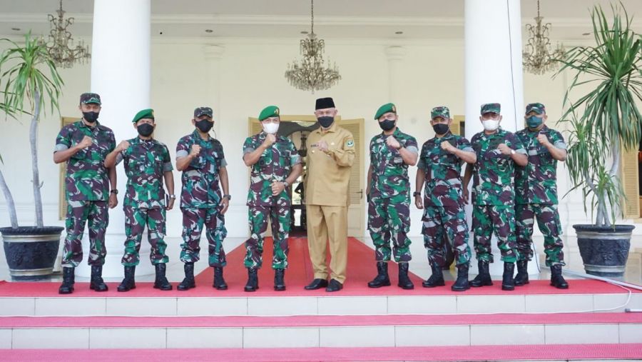Danrem 032/Wirabraja Siap Bersinergi Bangun Sumatera Barat