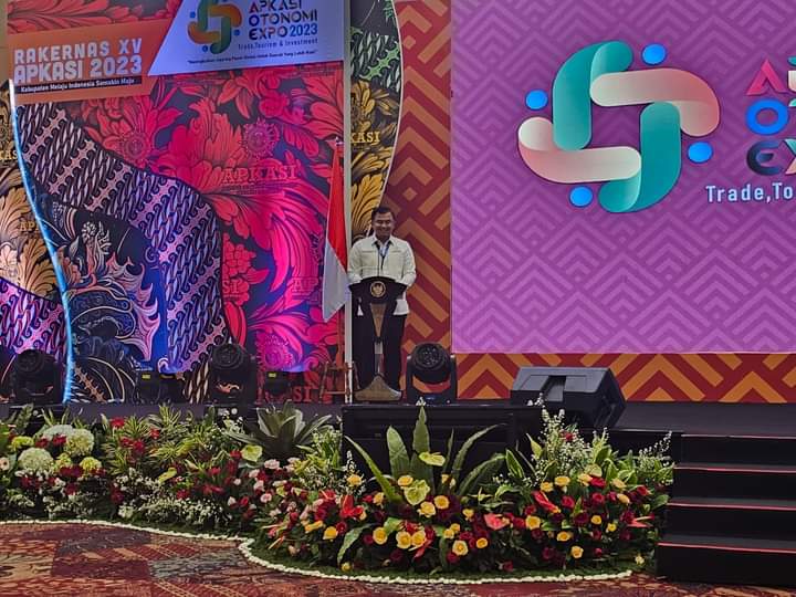 Dari Rakernas XV Apkasi : Sutan Riska Dukung Kesinambungan Program Presiden Jokowi
