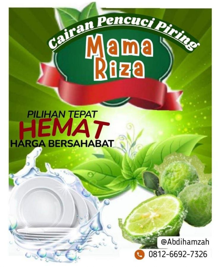Dari Sawahlunto ke Batam, Abdi Hamzah Hidupkan Bisnis Sabun Cuci Piring 'Mama Riza'
