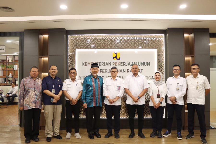 Datangi Kementerian PUPR, Mahyeldi - Andre Rosiade Perjuangkan Percepatan Infrastruktur di Sumbar