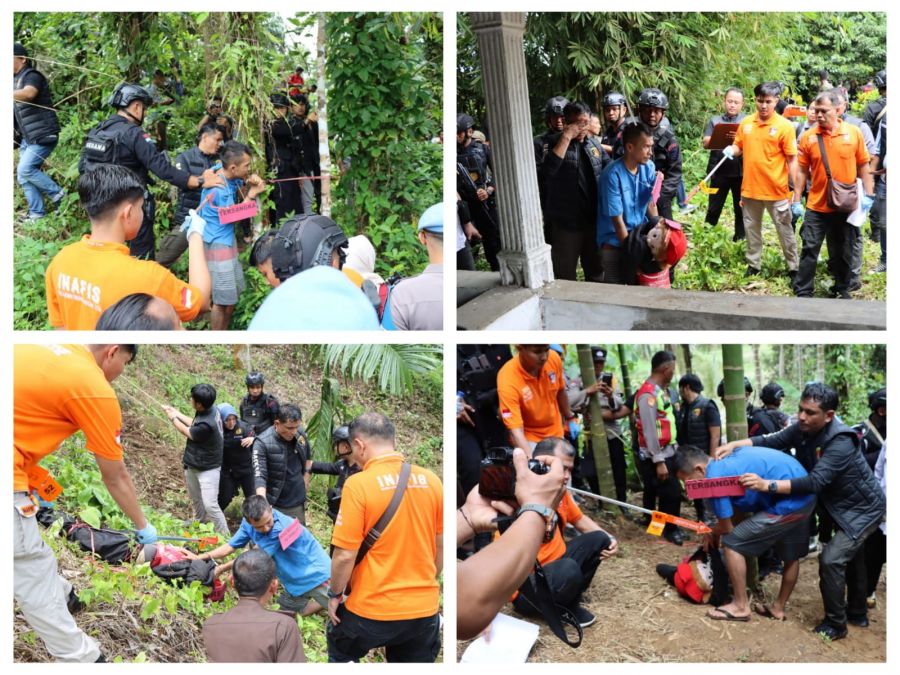Delapan TKP dan 79 Adegan, Polisi Dalami Unsur Pembunuhan Berencana Kasus Gadis Penjual Gorengan