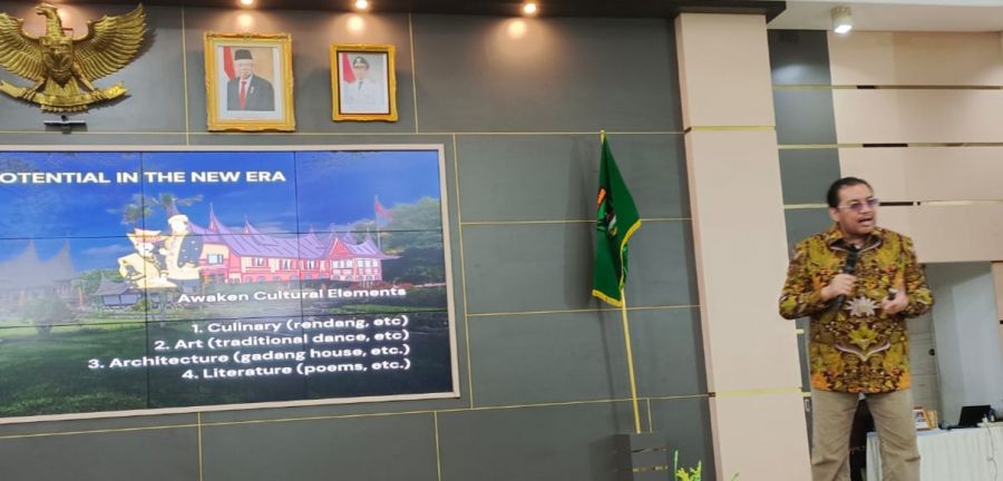 Denny JA: Pemprov Sumbar Perlu Sisihkan 1 Persen APBD untuk Hidupkan Program Budaya