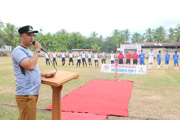 Dibuka Bupati Benny Dwifa, Open Turnamen Monumen Cup I Resmi Dimulai 