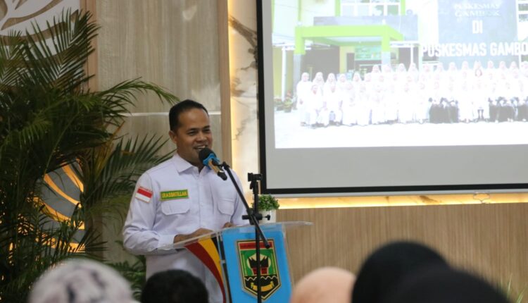 Dibuka Wakil Bupati Kabupaten Sijunjung, Tim Akreditasi Mulai Menilai Puskesmas Gambok