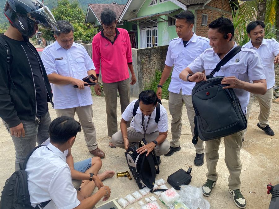 Diduga Terlibat Narkotika Hampir 3 Kg Seorang Pria Ditangkap BNNP