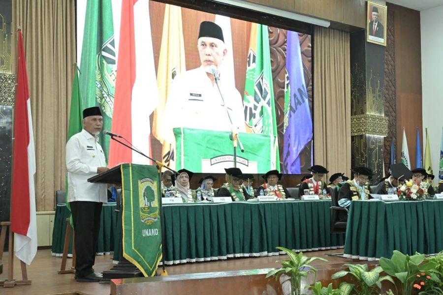 Dies Natalis ke-68, Mahyeldi Harap Unand Terus Lahirkan Inovasi yang Berikan Dampak Sosial Positif
