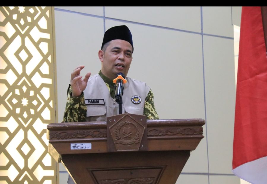 Diklat PPIH Kloter Padang, Dirjen Pengendalian Tekankan Disiplin dan Kebugaran Petugas Haji