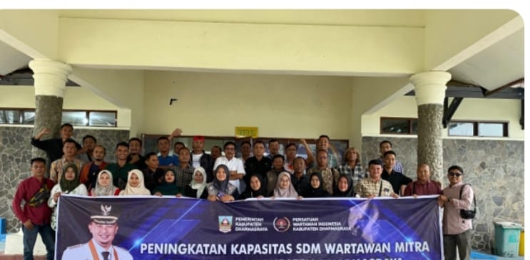 Dinas Kominfo Dharmasraya Gelar Peningkatan Kapasitas SDM Wartawan Mitra 