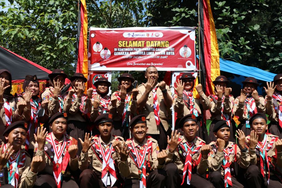 Dipimpin Audy Joinaldy, Kontingen Sumbar Ikuti Jambore Gerakan Pramuka Nasional