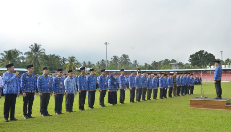 Dipimpin Wabup Iraddatillah, Pemkab Sijunjung Gelar Apel Hari Kesadaran Nasional