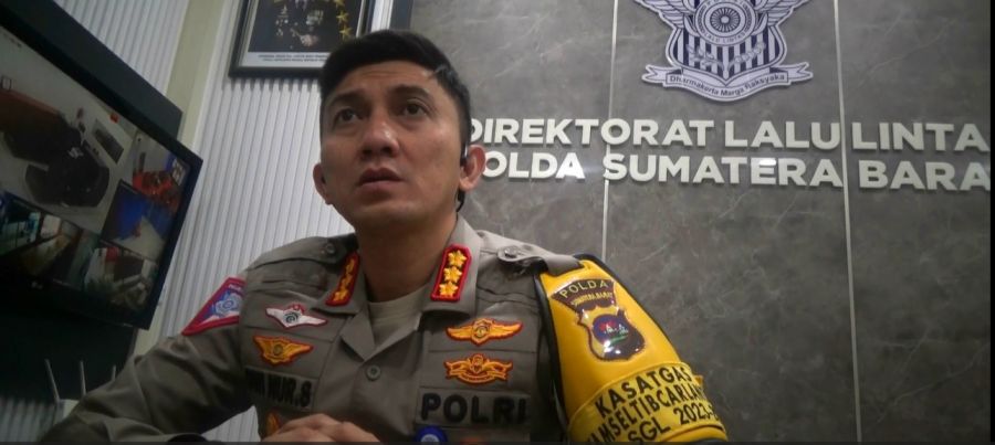 Dirlantas Polda Sumbar Sampaikan Rekayasa Arus Lalu-Lintas Malam Tahun Baru di Kawasan Pantai Padang