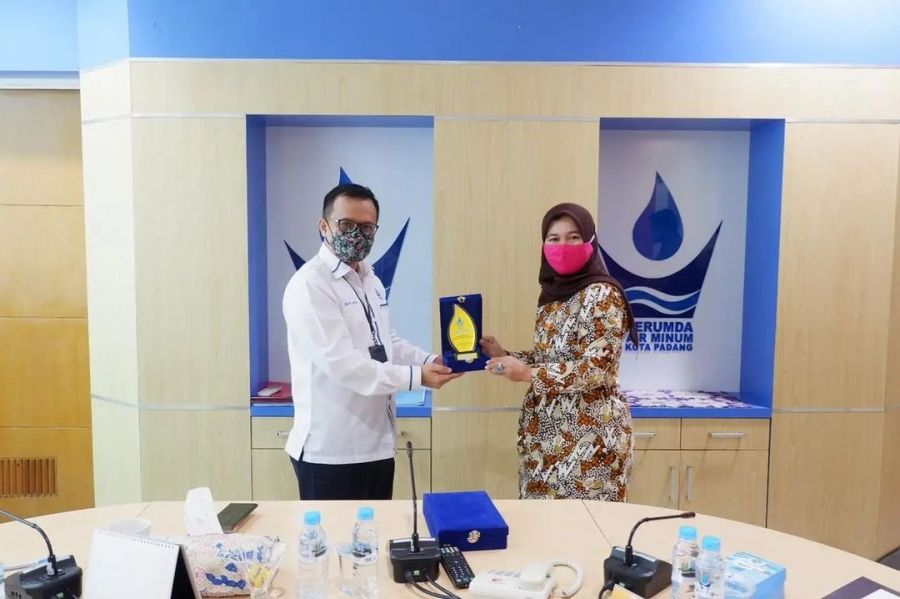 Dirtek Terima Kunjungan Kerja Perumda Air Minum Tirta Raflesia Bengkulu