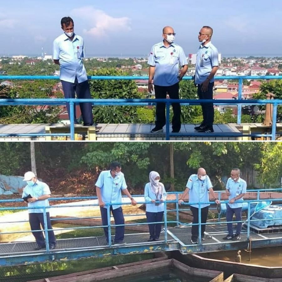 Dirut Perumda AM Padang Kunjungi Instalasi Pengolahan, Pastikan Ketersediaan Air Masyarakat