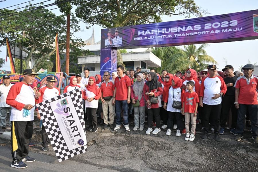 Disela Kegiatan Harhubnas 2023, Mahyeldi Sampaikan Komitmen untuk Majukan Transportasi Publik Sumbar