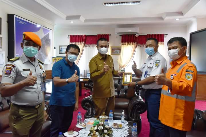 Diskusi dengan Kadivre II PT KAI Sumbar, Genius Minta Gerbong Khusus Sepeda