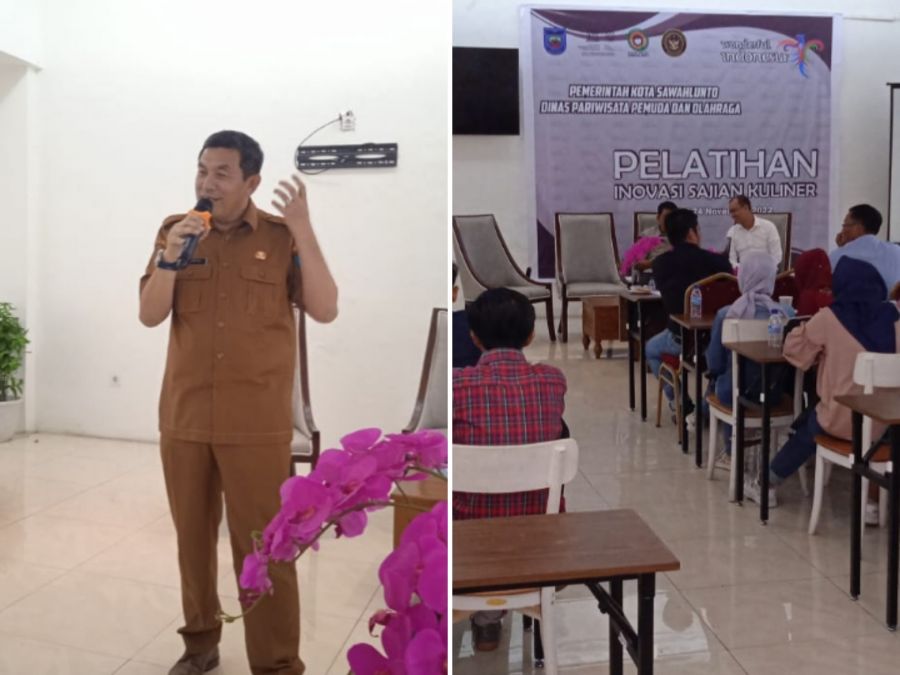 Disparpora Sawahlunto Adakan Pelatihan Inovasi Sajian Kuliner Bagi Pengusaha Kuliner