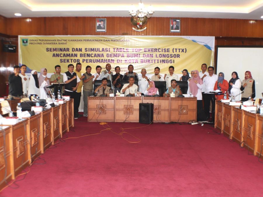 Disperkimtan Sumbar Data Rumah Rawan Bencana Secara Digital Berbasih Nagari
