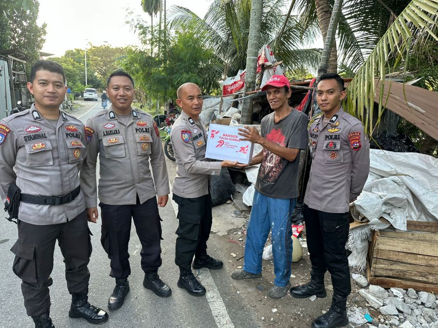 Ditbinmas Polda Sumbar Gelar Bantuan Sosial dalam Rangka HUT Bhayangkara ke-79 Tahun 2025