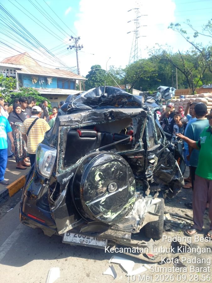 Ditlantas Polda Sumbar Beberkan Kronologi Kecelakaan Beruntun di Padang, Tewaskan 4 Orang