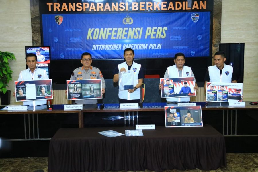 Dittipidsiber Tangkap Pelaku Deepfake Presiden Prabowo dan Pejabat Negara Lainnya