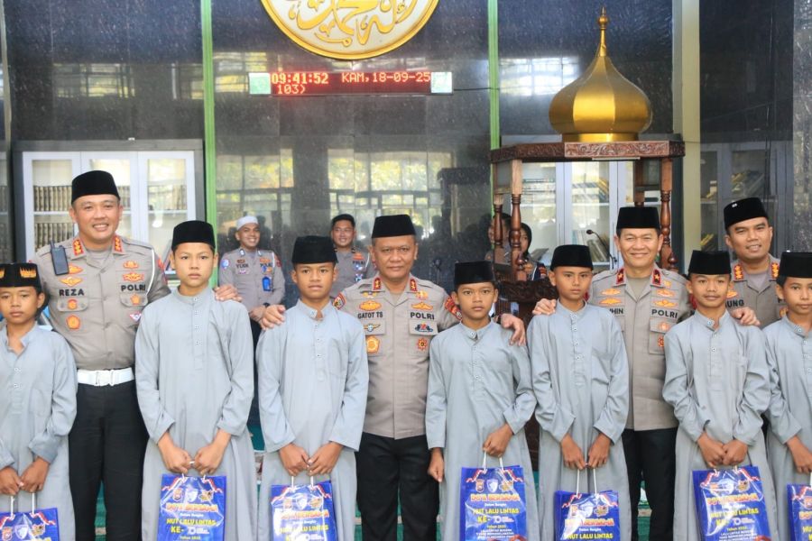 Doa Bersama HUT Lalu Lintas ke-70, Kapolda Sumbar Ajak Tingkatkan Keselamatan Berlalu Lintas