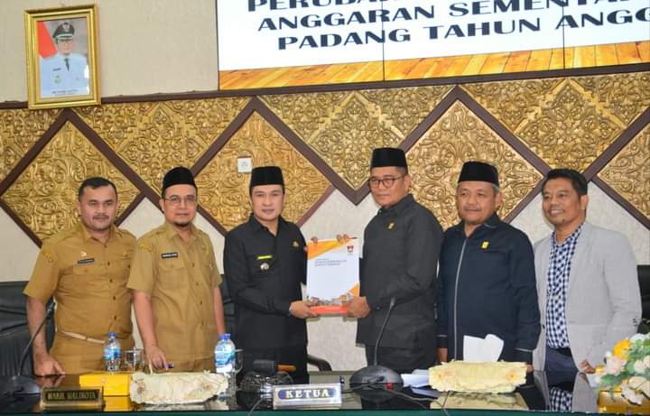 Sah! DPRD Kota Padang Setujui Perubahan KUA-PPAS APBD TA 2023