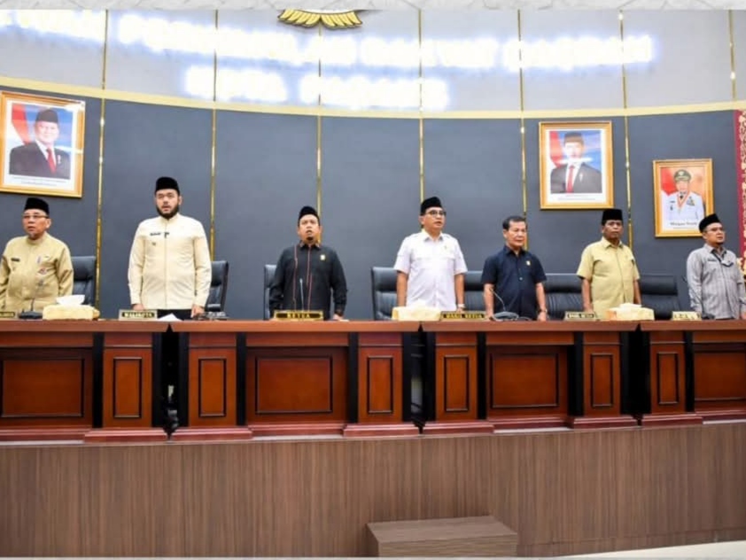 DPRD Padang Gelar Rapat Paripurna Penyampaian LKPJ Wali Kota Padang 2024