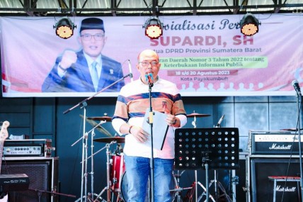 DPRD Sumbar Terbaik dalam Keterbukaan Informasi Publik