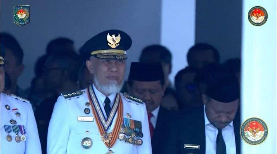 Dua Kebanggaan Mahyeldi Dalam Upacara Pelantikan Pamong Praja Muda IPDN Angkatan XXXII Tahun 2025