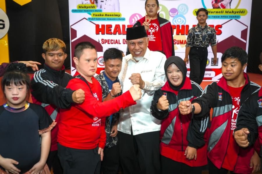 Dukung Atlet Disabilitas Intelektual, Mahyeldi Apresiasi Program Healthy Athletes SOIna Sumbar