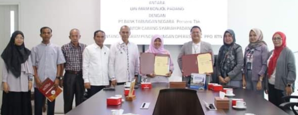Dukung Kelancaran Operasional, UIN Imam Bonjol Padang Jalin Kerjasama Dengan BTN Syariah