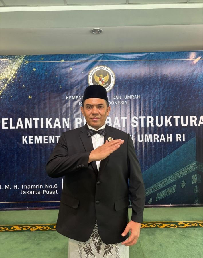 Empat Bulan Jabat Plt, Rifki Resmi Dilantik jadi Kakanwil Kemenhaj Sumbar Defenitif