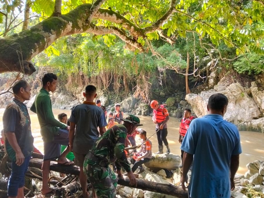 Epat Hari Pencarian Korban Hanyut di Alahan Mati Ditemukan Meninggal 