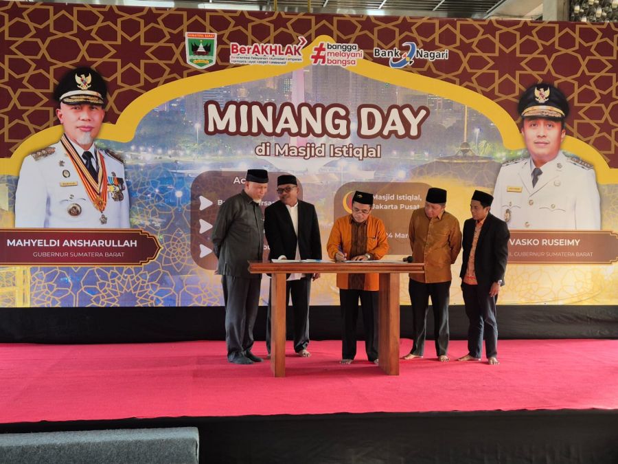Event Minang Day Tandai MoU Masjid Istiqlal & Masjid Raya Syekh Ahmad Khatib Al Minangkabawi