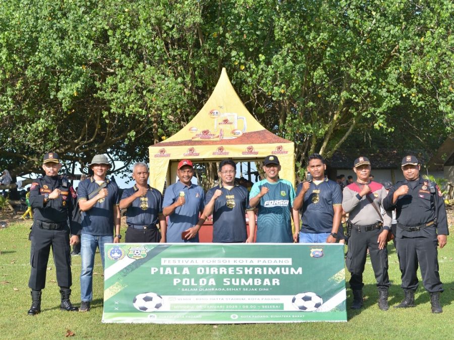 Festival FORSGI Padang 2025 Piala Dirreskrimum Polda Sumbar, Sepakbola Sejak Dini Prestasi Menanti