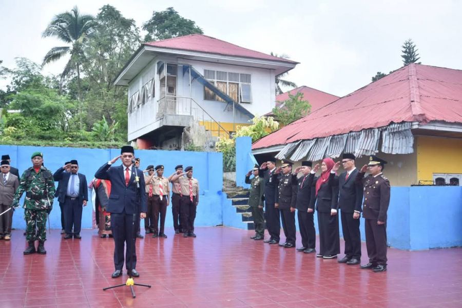Forkopimda Sawahlunto Gelar Upacara Ziarah Hari Pahlawan di Makan Pahlawan Kubang Sirakuk