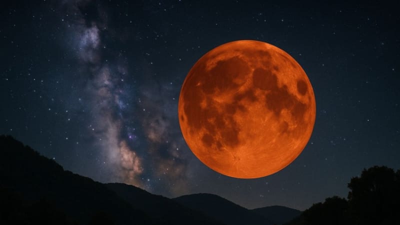 Gerhana Bulan Total 3 Maret 2026 Saat Ramadan, Blood Moon Hiasi Langit Indonesia Jelang Buka Puasa