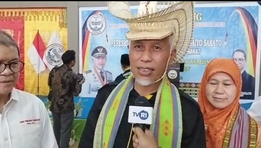 GSG IKM SS Kupang Diresmikan, Gubernur Mahyeldi Apresiasi Kontribusi Perantau bagi Ranah dan Rantau