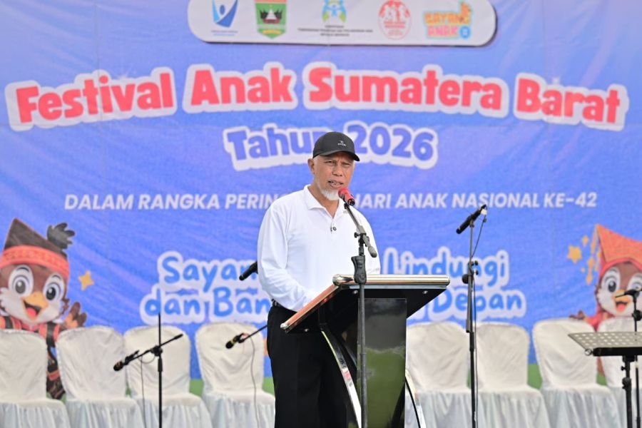 Gubernur Mahyeldi Ajak Semua Pihak Penuhi Hak Anak sebagai Investasi Menuju Indonesia Emas 2045