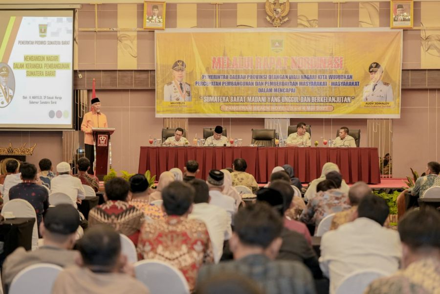 Gubernur Mahyeldi Ajak Wali Nagari Berinovasi untuk Percepatan Pembangunan Daerah