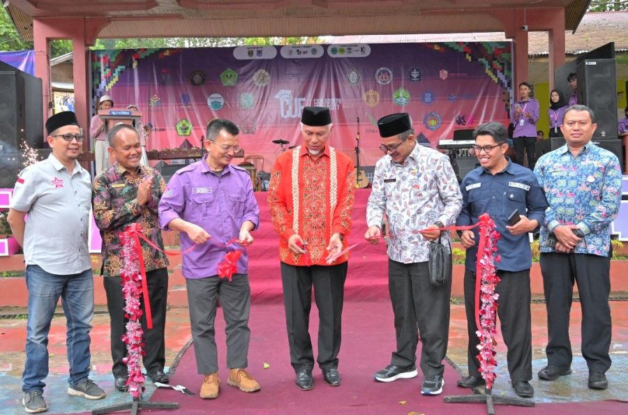 Gubernur Mahyeldi Apresiasi Iven CUF di SMAN 2 Payakumbuh yang Membantu Siswa Menata Masa Depan