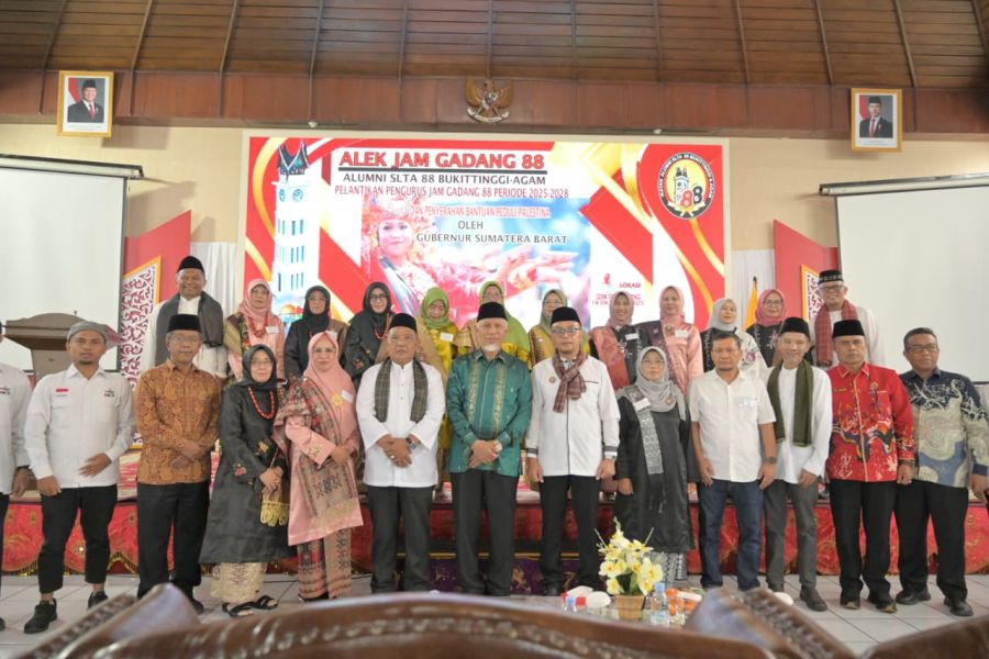 Gubernur Mahyeldi Apresiasi Kontribusi Sosial Organisasi Jam Gadang 88