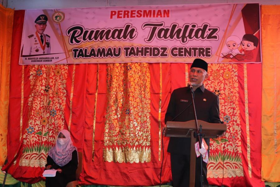 Gubernur Mahyeldi Apresiasi Program Satu Tahfiz Center Satu Kecamatan di Pasbar