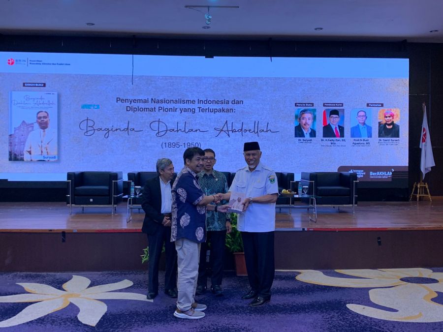 Gubernur Mahyeldi Berharap Bagindo Dahlan Abdoellah Segera Ditetapkan Jadi Pahlawan Nasional
